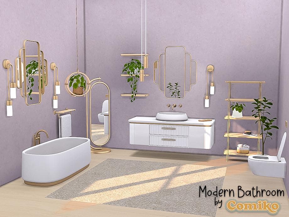 Сет для ванной Modern Bathroom
